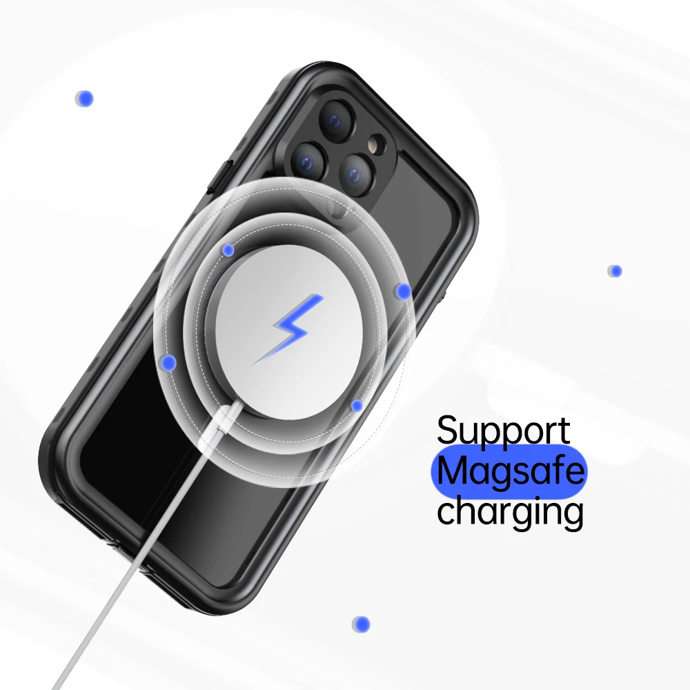 Shellbox Waterproof Phone Case For iPhone 13 Luxury Shockproof Swimming Magnetic Cover For iPhone 13 Pro Max
Shellbox Waterproof Phone Case For iPhone 13 Luxury Shockproof Swimming Magnetic Cover For iPhone 13 Pro Max