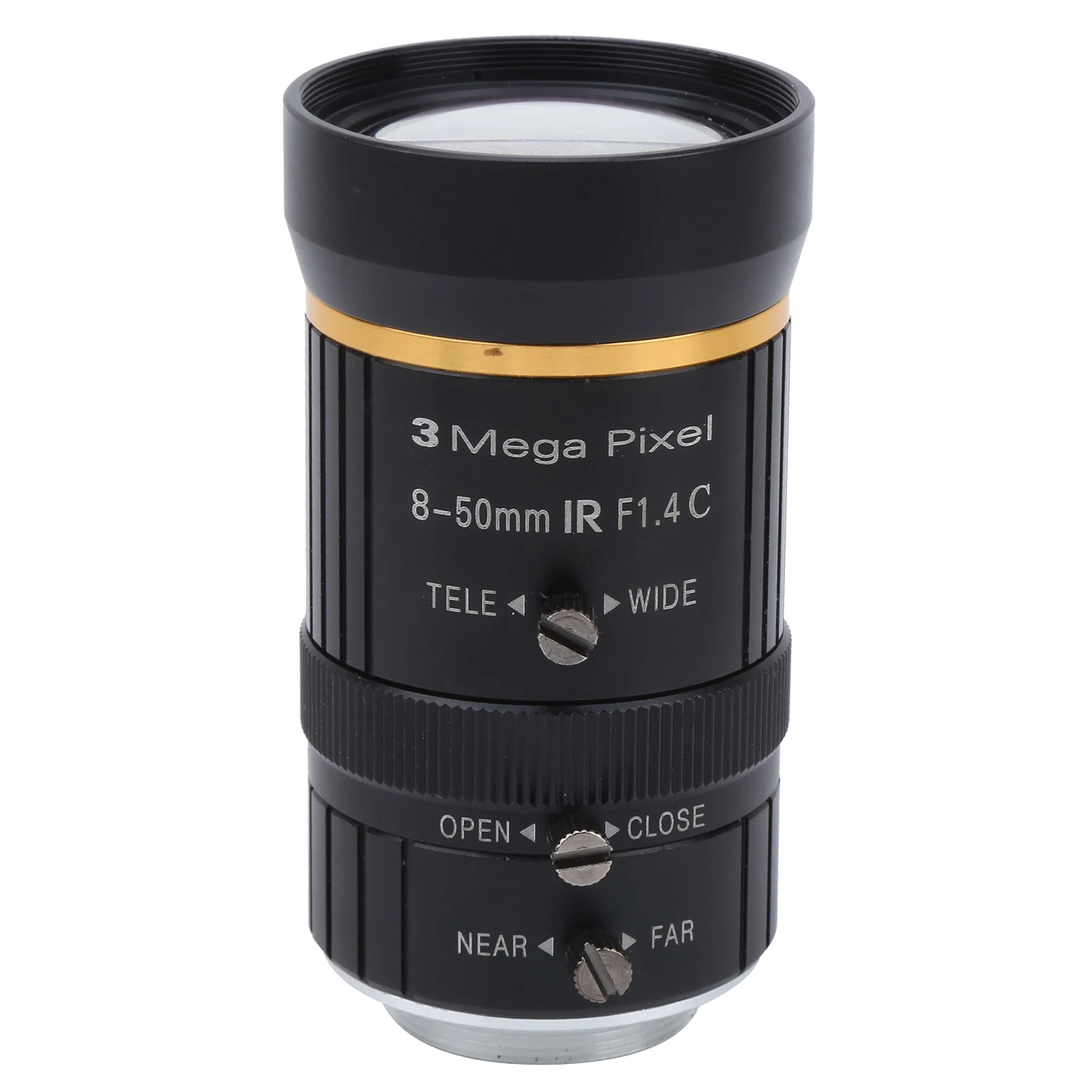KP‑850 3MP 8‑50mm 1/2 C‑Mount Industrial Microscope Lens Accessory with Variable Focusing "C "C "C "C
KP‑850 3MP 8‑50mm 1/2 C‑Mount Industrial Microscope Lens Accessory with Variable Focusing "C "C "C "C
