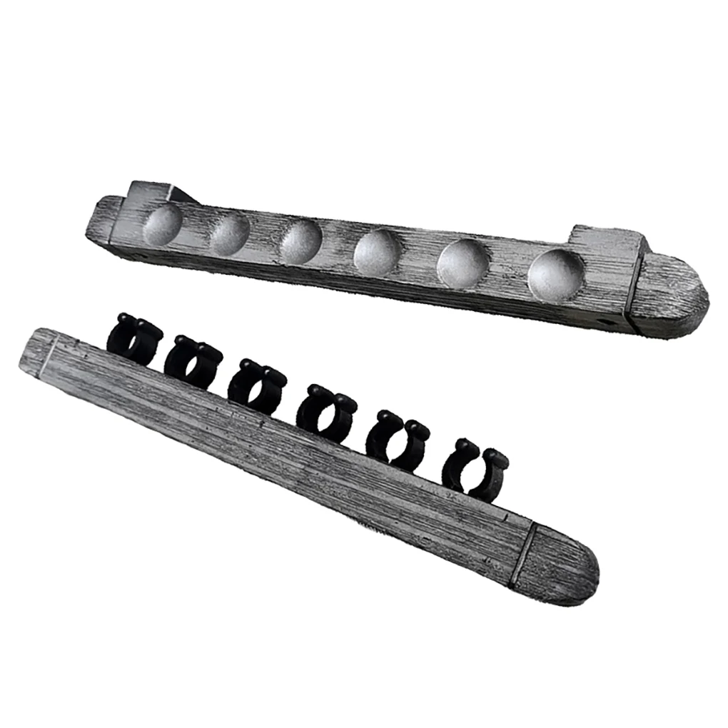 Wall-Mounted Billiard Cue Holder Fishing Rod Sticks Hanger Space Saving with 6 Hole Bracket Accessories for Club
Wall-Mounted Billiard Cue Holder Fishing Rod Sticks Hanger Space Saving with 6 Hole Bracket Accessories for Club