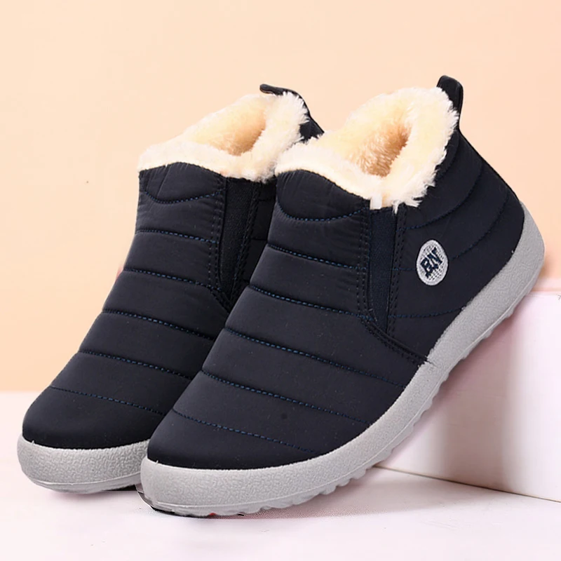 Snow Women Boots New Women Shoes Slip On Platform Flat Boots Ladies Ankle Boots Waterproof Plus Size Winter Shoes Botas Mujer
Snow Women Boots New Women Shoes Slip On Platform Flat Boots Ladies Ankle Boots Waterproof Plus Size Winter Shoes Botas Mujer