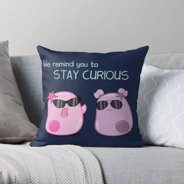 Stay Curious With The Amoeba Sisters Printing Throw Pillow Cover Waist Comfort Home Square Cushion Office Pillows not include
Stay Curious With The Amoeba Sisters Printing Throw Pillow Cover Waist Comfort Home Square Cushion Office Pillows not include