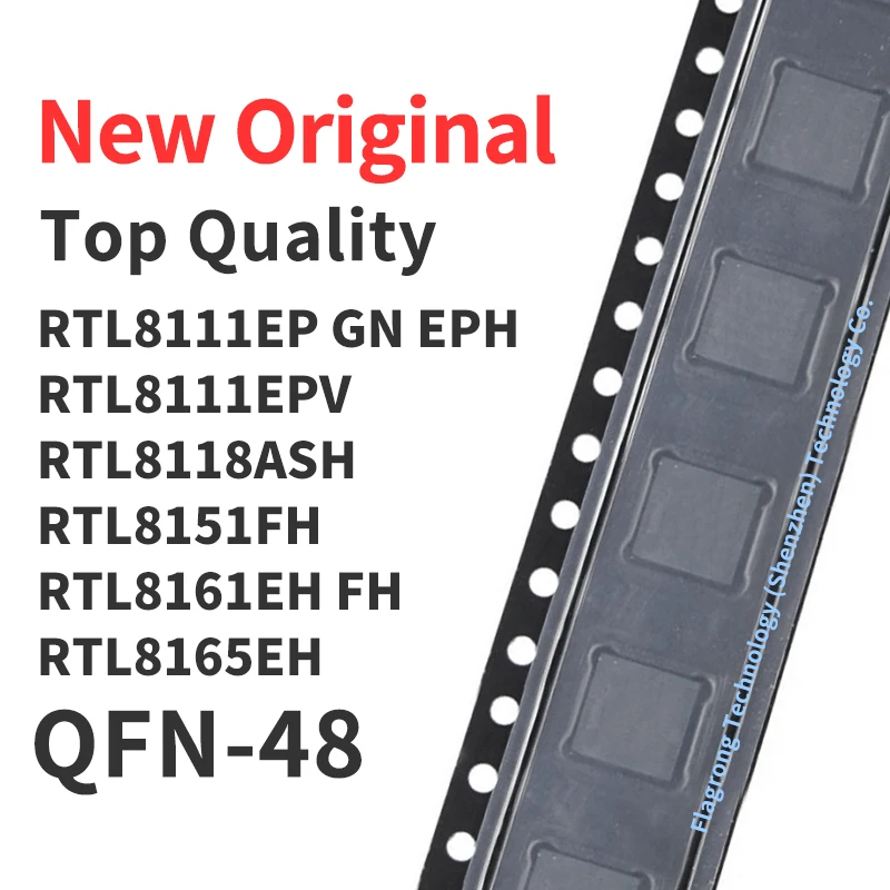 RTL8111EP RTL8111 GN EPH RTL8111EPV RTL8118ASH RTL8151FH RTL8161EH FH RTL8165EH QFN-48 Chip IC новый оригинальный
RTL8111EP RTL8111 GN EPH RTL8111EPV RTL8118ASH RTL8151FH RTL8161EH FH RTL8165EH QFN-48 Chip IC новый оригинальный