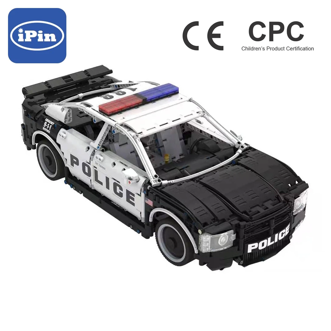 Moc-27336 American police car lane Qi chao бегущая и отправляющая наклейка 2855 шт. электронное Описание сращивающийся строительный блок te 
Moc-27336 American police car lane Qi chao бегущая и отправляющая наклейка 2855 шт. электронное Описание сращивающийся строительный блок te