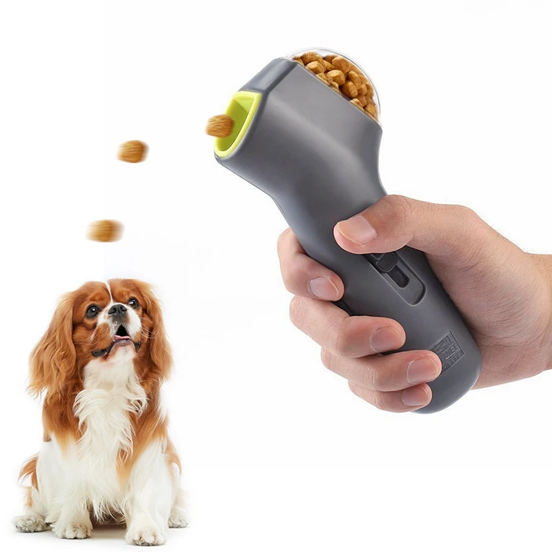 

Dog Outdoor Interactive Training Toy Pet Treat Launcher Snack Food Feeder Pet Feeding Supplies Dog Toys Juguetes Para Perros