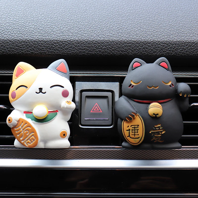 Lucky Cat Car Decoration Interior Car Fragrance Diffuser Air Freshener In Auto Perfume Outlet Vent Clip Cute Car Accessories
Lucky Cat Car Decoration Interior Car Fragrance Diffuser Air Freshener In Auto Perfume Outlet Vent Clip Cute Car Accessories