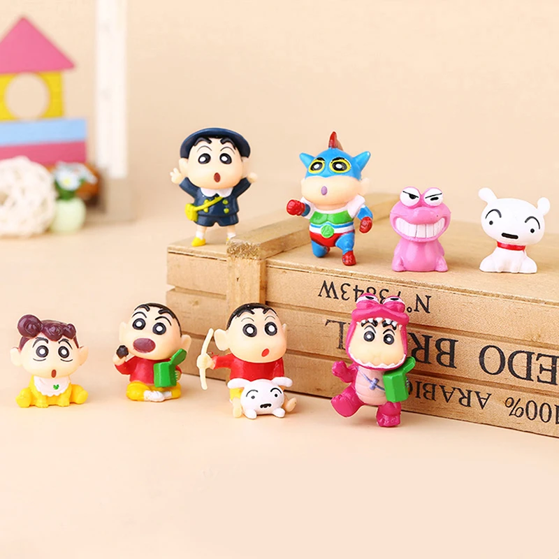 8 шт. Аниме Crayon Shin Chan экшн-фигурка нохара шинсукэ маленькая белая собака кавайная кукла ПВХ Коллекционная модель игрушка подарок для детей 4 ...
8 шт. Аниме Crayon Shin Chan экшн-фигурка нохара шинсукэ маленькая белая собака кавайная кукла ПВХ Коллекционная модель игрушка подарок для детей 4 ...