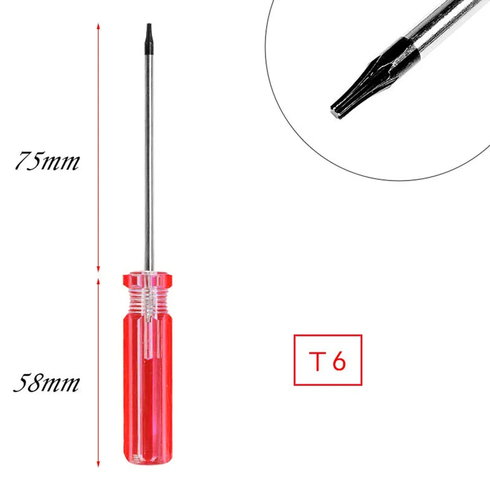 1pc Torx Screwdriver/T7/T8/T9 Precision Security Tamper Proof Magnetic Screwdriver For Xbox 360 Wireless Controller Tools
1pc Torx Screwdriver/T7/T8/T9 Precision Security Tamper Proof Magnetic Screwdriver For Xbox 360 Wireless Controller Tools