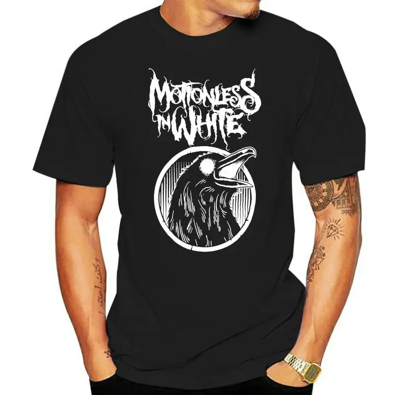 Motionless In White Men's Raven T-shirt Black Short Sleeve Cotton T Shirts Man Clothing 2022 Newest Letter Print top tee shirts
Motionless In White Men's Raven T-shirt Black Short Sleeve Cotton T Shirts Man Clothing 2022 Newest Letter Print top tee shirts
