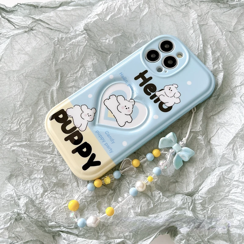 Rabbit Phone Case For IPhone 14Pro Max 13Plus 12 11 X XR/XS INS Style Blue Love Heart With Lanyard Puppy Shockproof Phone Cover
Rabbit Phone Case For IPhone 14Pro Max 13Plus 12 11 X XR/XS INS Style Blue Love Heart With Lanyard Puppy Shockproof Phone Cover
