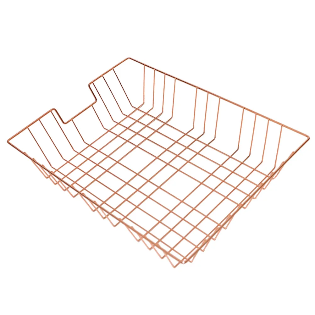 Basket File Tray Storage Wire Organizer Gold Letter Document Paper Metal Rose Holder Legal Trays Bin Folder Supports Stacking
Basket File Tray Storage Wire Organizer Gold Letter Document Paper Metal Rose Holder Legal Trays Bin Folder Supports Stacking