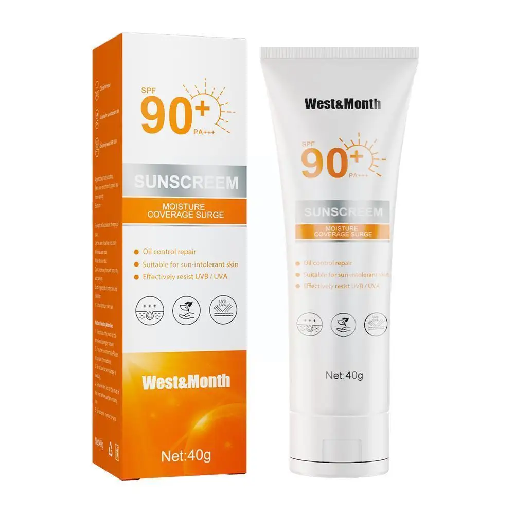 Face Sunscreen SPF 90+ PA+++ Summer Beach Sports Outdoor Skin Anti-UV Unisex Skin Products Cream Care 40g Sunblock Aging Pr E5J4
Face Sunscreen SPF 90+ PA+++ Summer Beach Sports Outdoor Skin Anti-UV Unisex Skin Products Cream Care 40g Sunblock Aging Pr E5J4