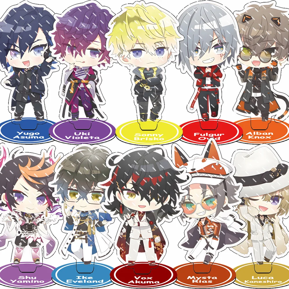 Anime Luxiem VTuber Figures Acrylic Keychain Shu Mysta Luca Ike Vox Character Cute Collection Fans Gifts Key Chains Kawai
Anime Luxiem VTuber Figures Acrylic Keychain Shu Mysta Luca Ike Vox Character Cute Collection Fans Gifts Key Chains Kawai