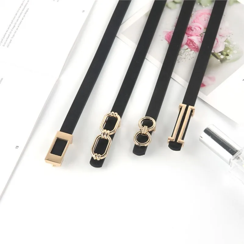 1.3CM Width Narrow Simplicity Golden Buckle Women Belt Waist Band Strap Punk Rock Goth Jeans Show Stage Accessories
1.3CM Width Narrow Simplicity Golden Buckle Women Belt Waist Band Strap Punk Rock Goth Jeans Show Stage Accessories