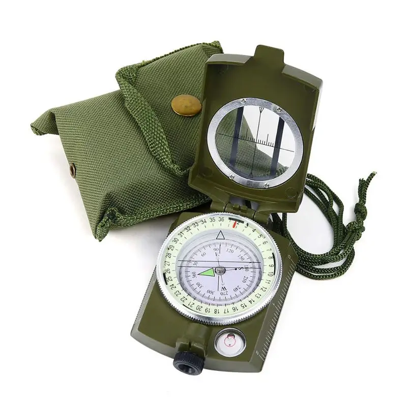 High-Precision Geology Compass with Moonlight, Multi-function, Military Sighting, Luminous
High-Precision Geology Compass with Moonlight, Multi-function, Military Sighting, Luminous
