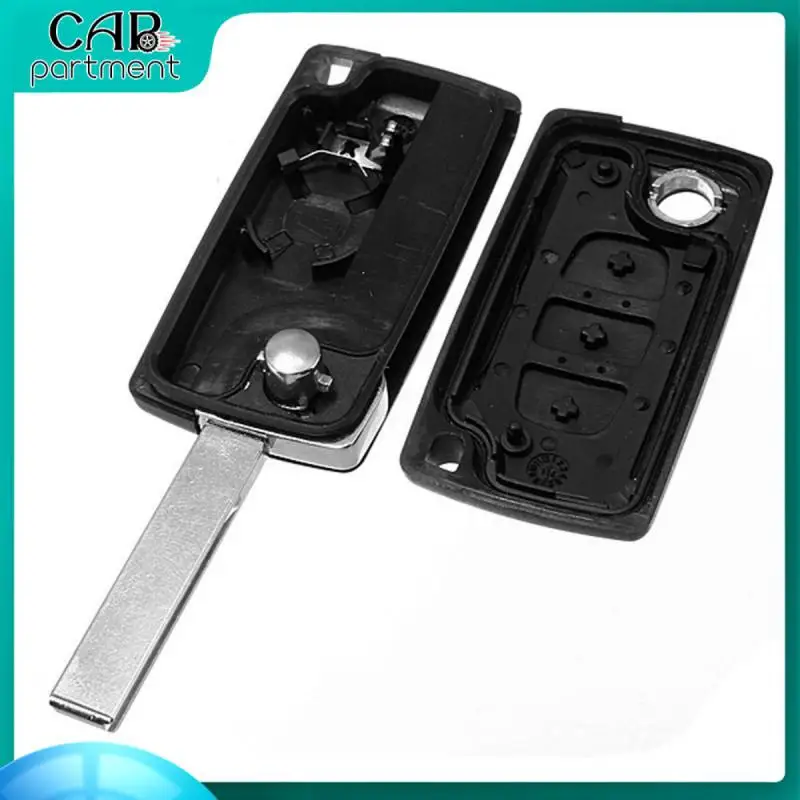 

Портативный Складной флип-брелок с 3 кнопками, брелок дистанционного управления для Citroen C2, C3, C4, C5, C6, БЕСКЛЮЧЕВОЙ вход, чехол для автомобильной сигнализации TXTB1
