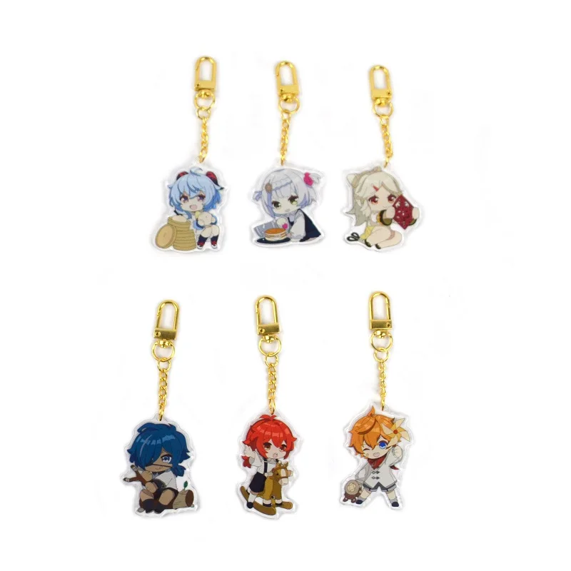 Anime Genshin Impact Tartaglia Key Chains Acrylic Cute Q Version Figure Ganyu Keyrings Kawaii Bags Keychain Decoration Fans Gift
Anime Genshin Impact Tartaglia Key Chains Acrylic Cute Q Version Figure Ganyu Keyrings Kawaii Bags Keychain Decoration Fans Gift