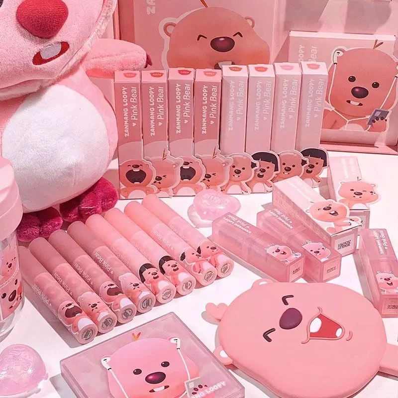 NEW Kawaii Loopy Anime Cartoon Shadow Palette Lipstick Lip Glaze Classic Makeup Eyeshadow Palette Girls Makeup Gifts
NEW Kawaii Loopy Anime Cartoon Shadow Palette Lipstick Lip Glaze Classic Makeup Eyeshadow Palette Girls Makeup Gifts