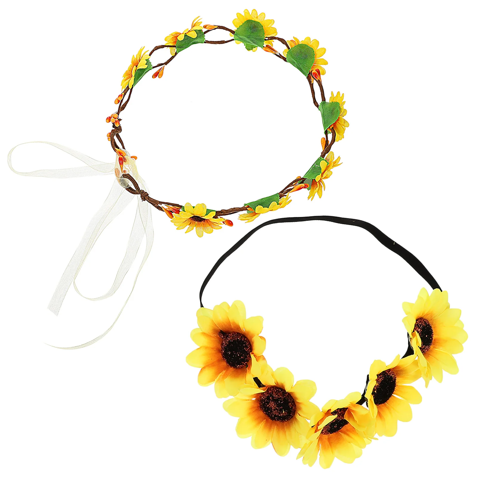 2 Pcs Boho Wedding Decor Sun Flower Headband Hair Hoop Garland Decorate Cosplay Headdress Fashion Miss
2 Pcs Boho Wedding Decor Sun Flower Headband Hair Hoop Garland Decorate Cosplay Headdress Fashion Miss