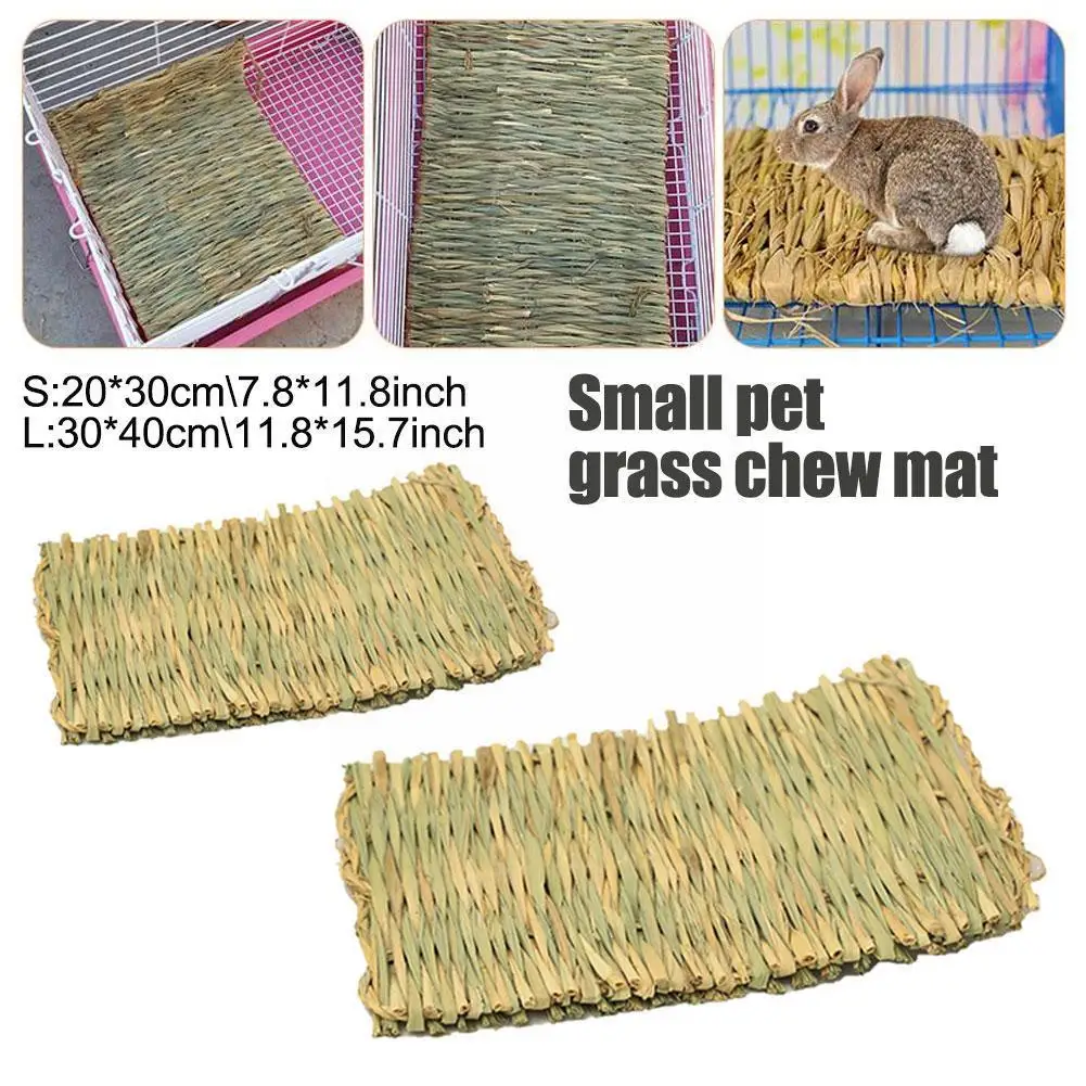 New Rabbit Grass Ew Mat Hamster Guinea Pig Cage Bed Animal Mat Rabbit Small Pet Accessories Nest Woven Straw House Pad P6g4
New Rabbit Grass Ew Mat Hamster Guinea Pig Cage Bed Animal Mat Rabbit Small Pet Accessories Nest Woven Straw House Pad P6g4