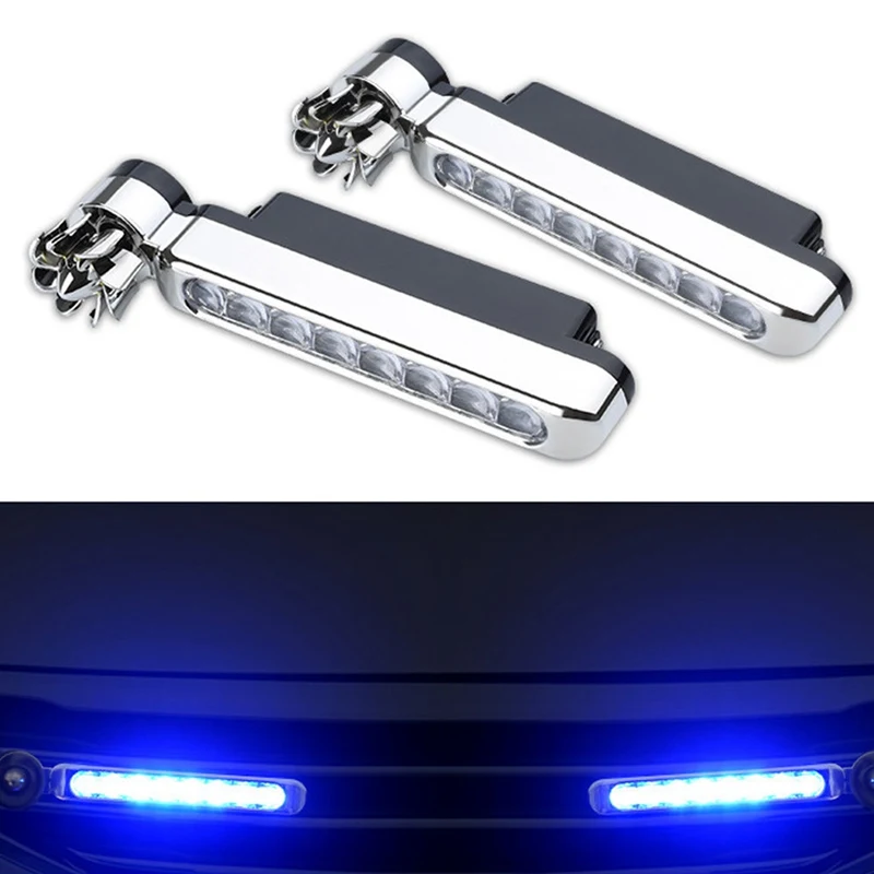 Wind Powered Car 8 LED DRL DayTime Running Light Auxiliary Lighting Rotation Fan Lamp Automobile Day Time Headlight Decor Lamp
Wind Powered Car 8 LED DRL DayTime Running Light Auxiliary Lighting Rotation Fan Lamp Automobile Day Time Headlight Decor Lamp