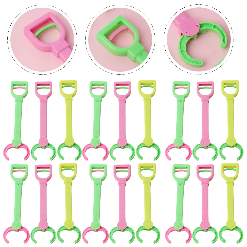 20 Pcs Plastic Playes Mechanical Clip Toys Educational Tool Kids Small Grabbing Clamp Toddler Grabber Mini Items Miniature
20 Pcs Plastic Playes Mechanical Clip Toys Educational Tool Kids Small Grabbing Clamp Toddler Grabber Mini Items Miniature