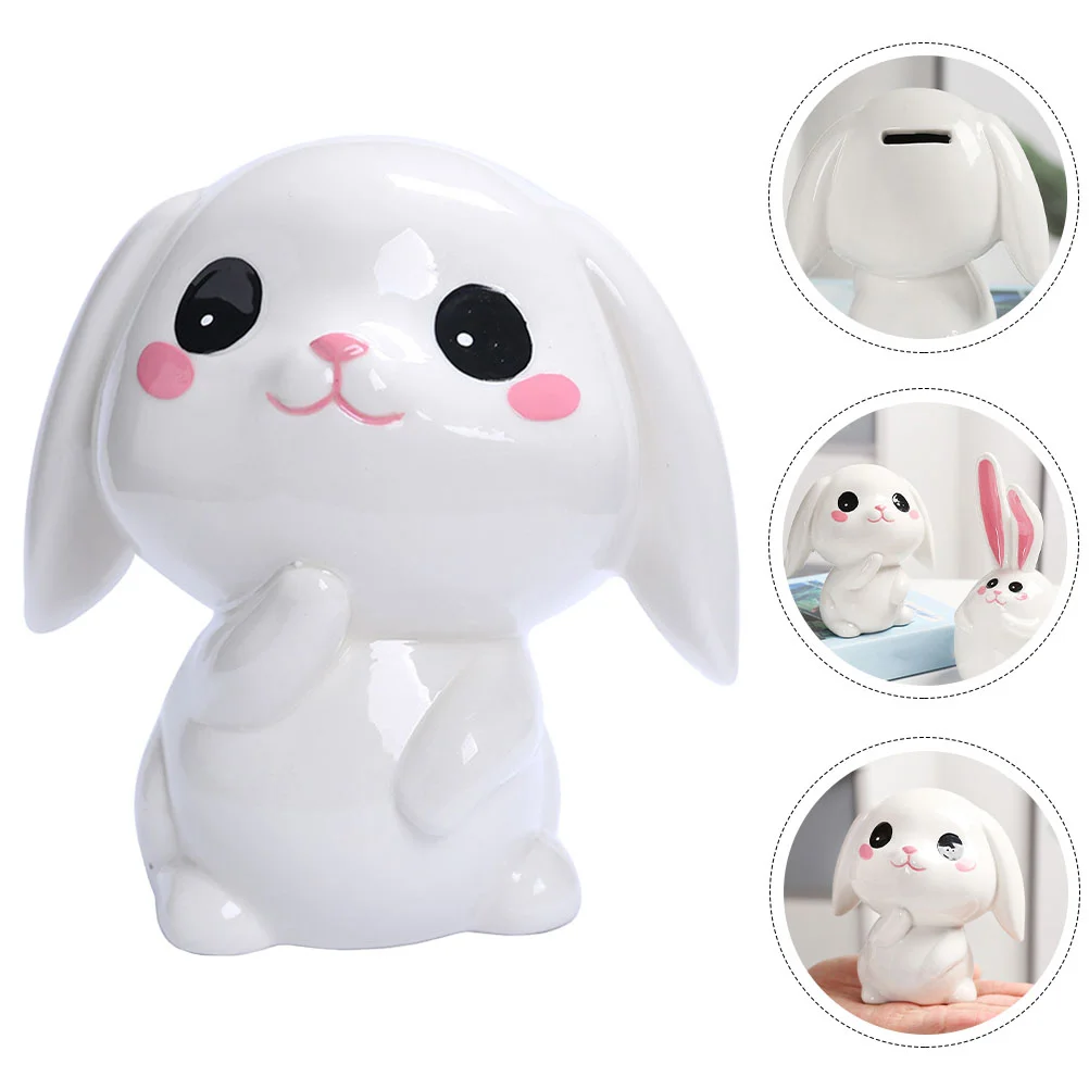 Banksaving Money Piggy Rabbit Kids Bunny Banks Jar Box Cutecontainer Children Desktop Animalkid Figurines Easter Decorative 
Banksaving Money Piggy Rabbit Kids Bunny Banks Jar Box Cutecontainer Children Desktop Animalkid Figurines Easter Decorative
