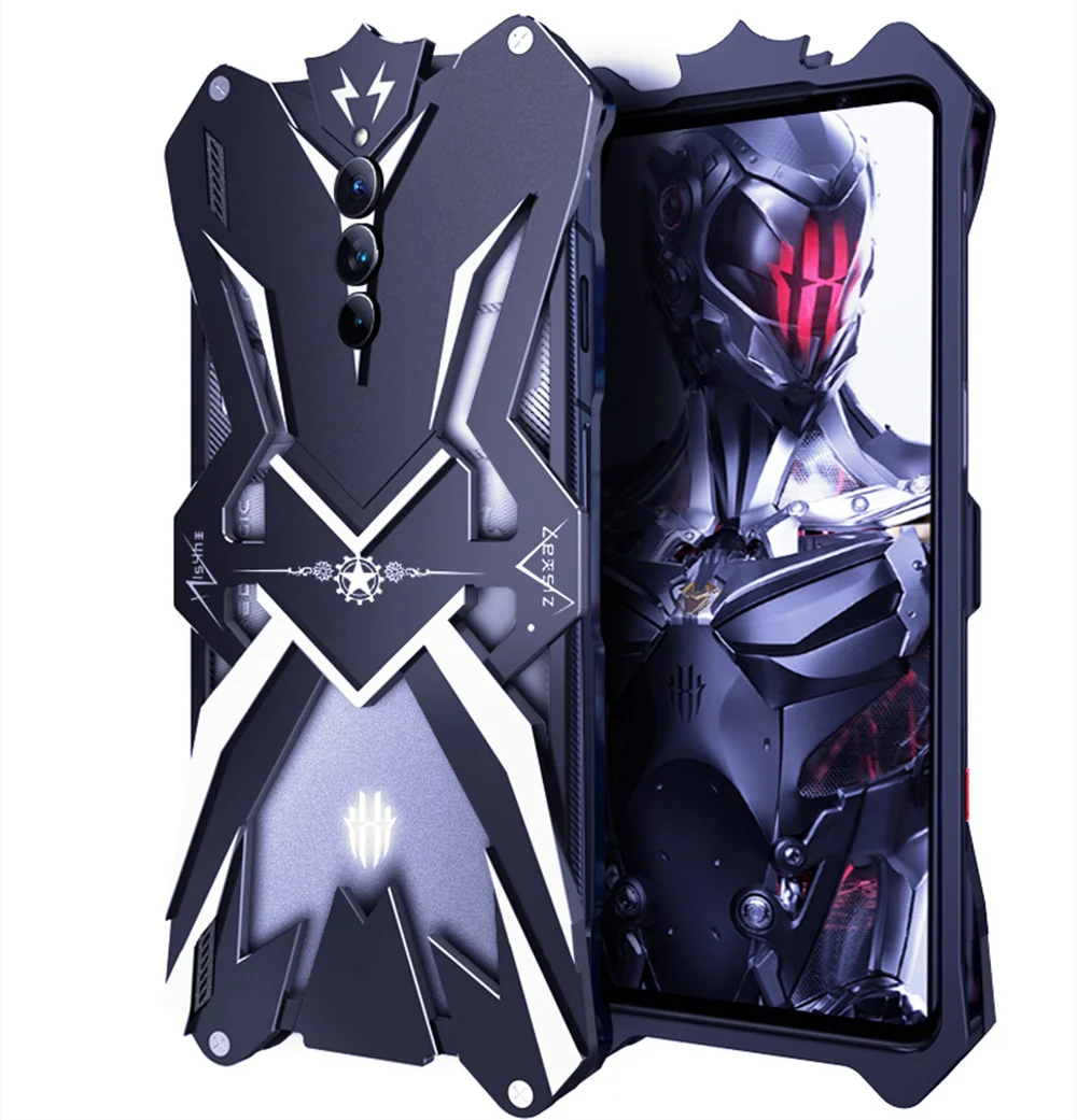 For Nubia Red Magic 8 Pro + Metal Armor Case Shockproof Aluminum Cover Funda For ZTE Nubia Red Magic 6 6S 7 7S Pro 8S Pro + Case 
For Nubia Red Magic 8 Pro + Metal Armor Case Shockproof Aluminum Cover Funda For ZTE Nubia Red Magic 6 6S 7 7S Pro 8S Pro + Case