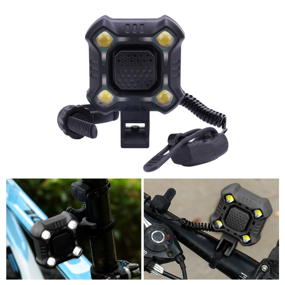 Фара велосипедная с клаксоном и Usb-портом, 5 режимов
Фара велосипедная с клаксоном и Usb-портом, 5 режимов