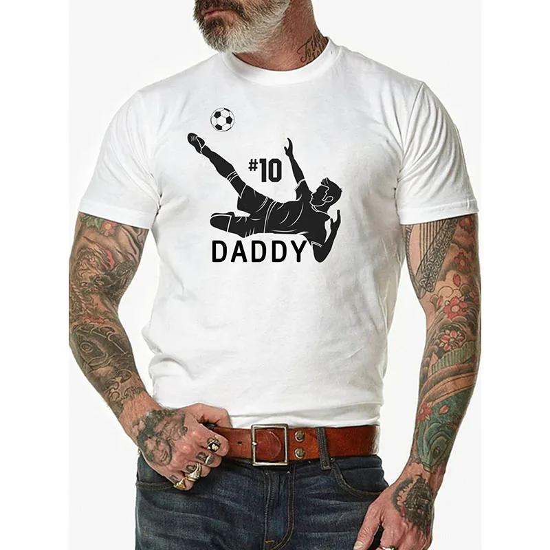Badassdude Football Daddy Printing Men's Casual Fashion T-shirt
Badassdude Football Daddy Printing Men's Casual Fashion T-shirt