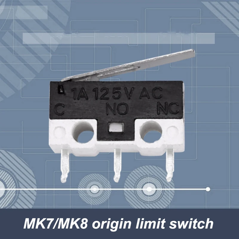 5 PCS MK7/MK8 Limit Switch Light Contact Travel Switch Right Angle AC For 3D Printer Switch Micro Switch 
5 PCS MK7/MK8 Limit Switch Light Contact Travel Switch Right Angle AC For 3D Printer Switch Micro Switch