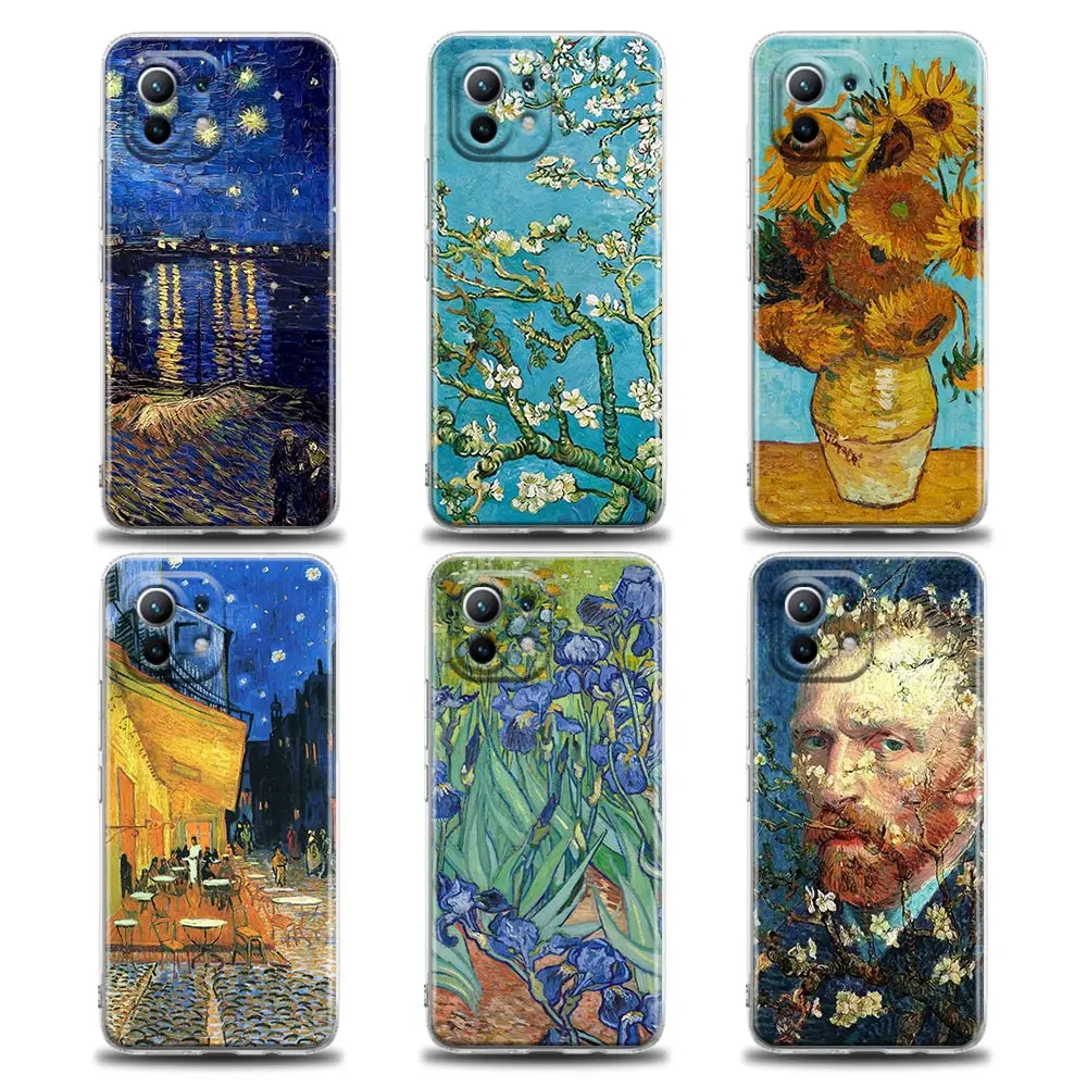 Transparent Case For Xiaomi Mi 12 11 Lite 5G NE X 13 12T Pro 9T Note 10 For Poco X3 Pro NFC M3 F3 M5 Cover Van Gogh Oil Painting
Transparent Case For Xiaomi Mi 12 11 Lite 5G NE X 13 12T Pro 9T Note 10 For Poco X3 Pro NFC M3 F3 M5 Cover Van Gogh Oil Painting