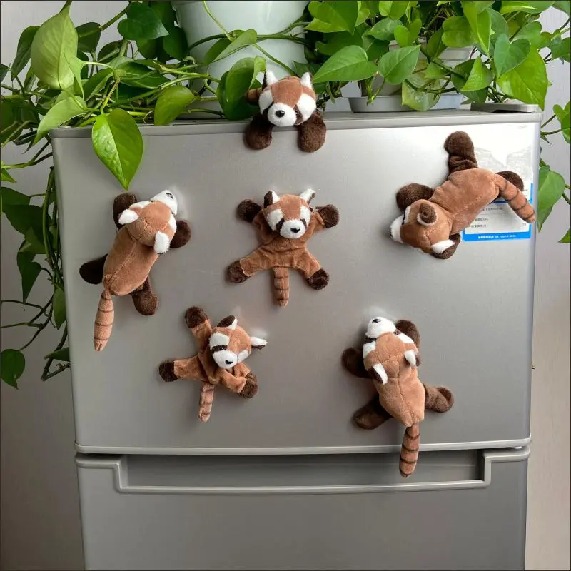 Chinese Raccoon Plush Refrigerator Sticker Cute Creative Post Magnetic Little Panda Bear Refrigerators Souvenir Home Decor
Chinese Raccoon Plush Refrigerator Sticker Cute Creative Post Magnetic Little Panda Bear Refrigerators Souvenir Home Decor