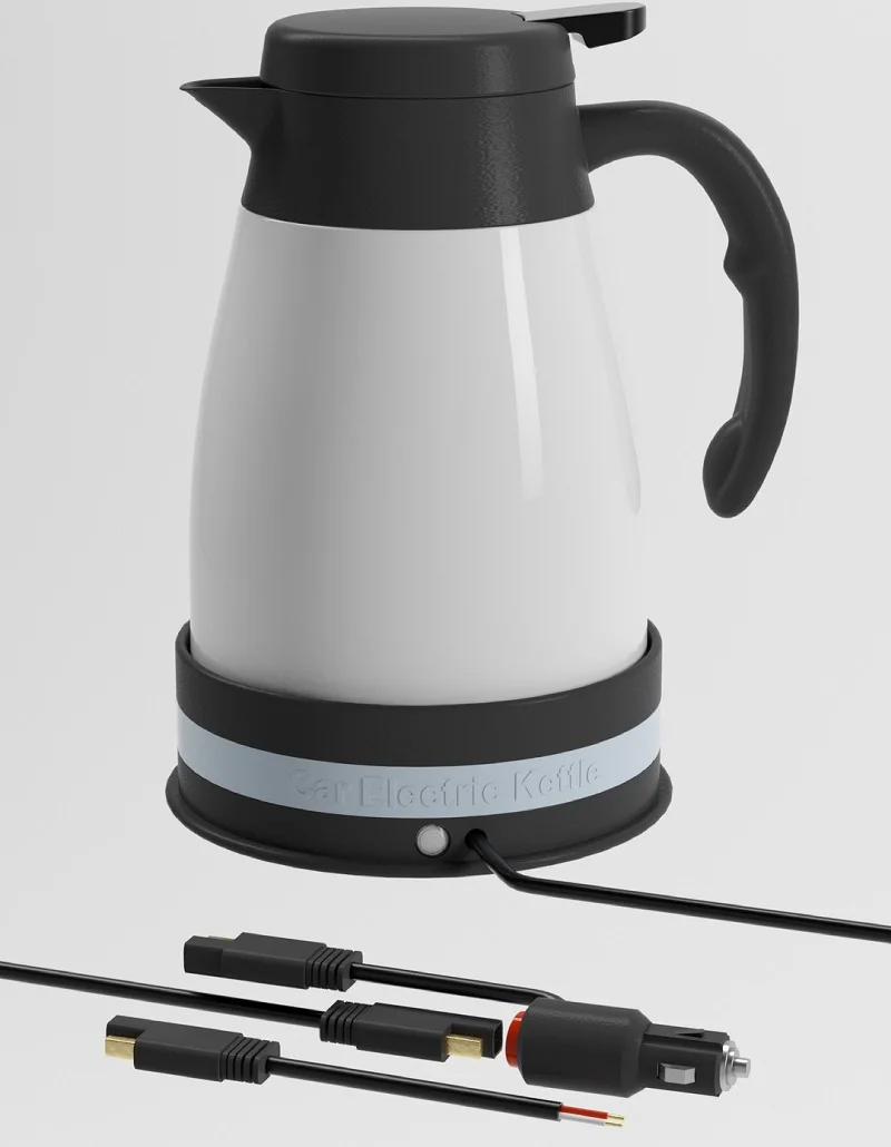 Автомобильный чайник Dobleuno 12/24В 1200 мл
Автомобильный чайник Dobleuno 12/24В 1200 мл