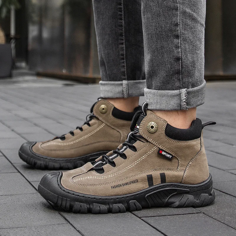 Men Winter Boots Fashion Leather Boots Waterproof Warm Short Plush Snow Boots Men Outdoor Work Casual Shoes Ankle Boots man shoe
Men Winter Boots Fashion Leather Boots Waterproof Warm Short Plush Snow Boots Men Outdoor Work Casual Shoes Ankle Boots man shoe