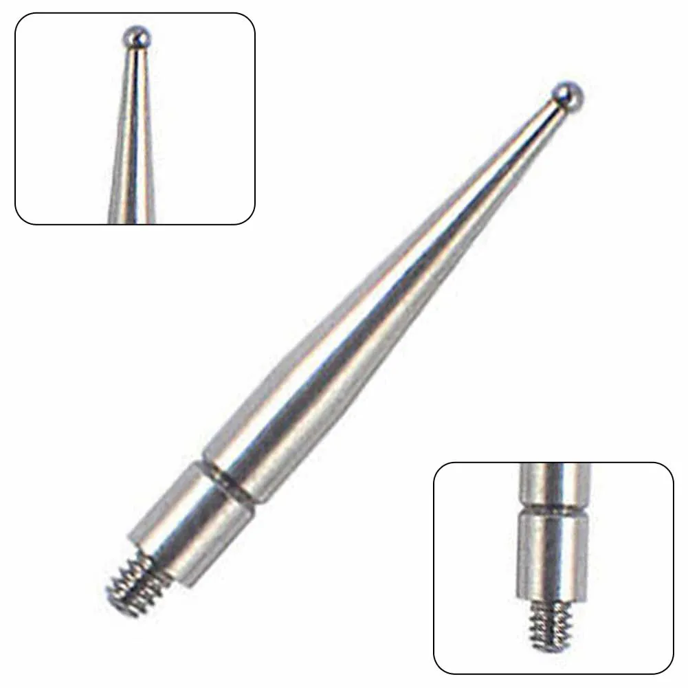 For Tesatast Stylus Contact Point Ball Diameter 0.04"1mm Carbide Indicator Contact Length 0.5" 12.5mm Carbide Contact Point
For Tesatast Stylus Contact Point Ball Diameter 0.04"1mm Carbide Indicator Contact Length 0.5" 12.5mm Carbide Contact Point