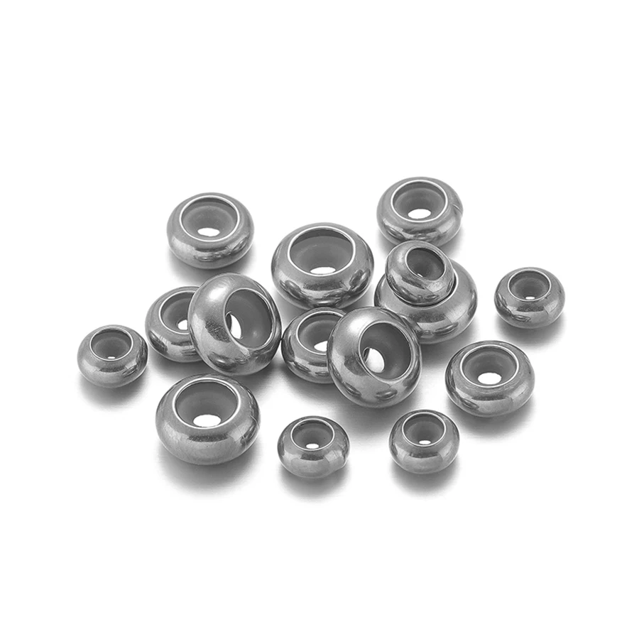 10Pcs Stainless Steel Adjustment Beads With Non-slip Silicone Ring Stopper Spacer Beads For Necklace Bracelets Jewelry Making
10Pcs Stainless Steel Adjustment Beads With Non-slip Silicone Ring Stopper Spacer Beads For Necklace Bracelets Jewelry Making