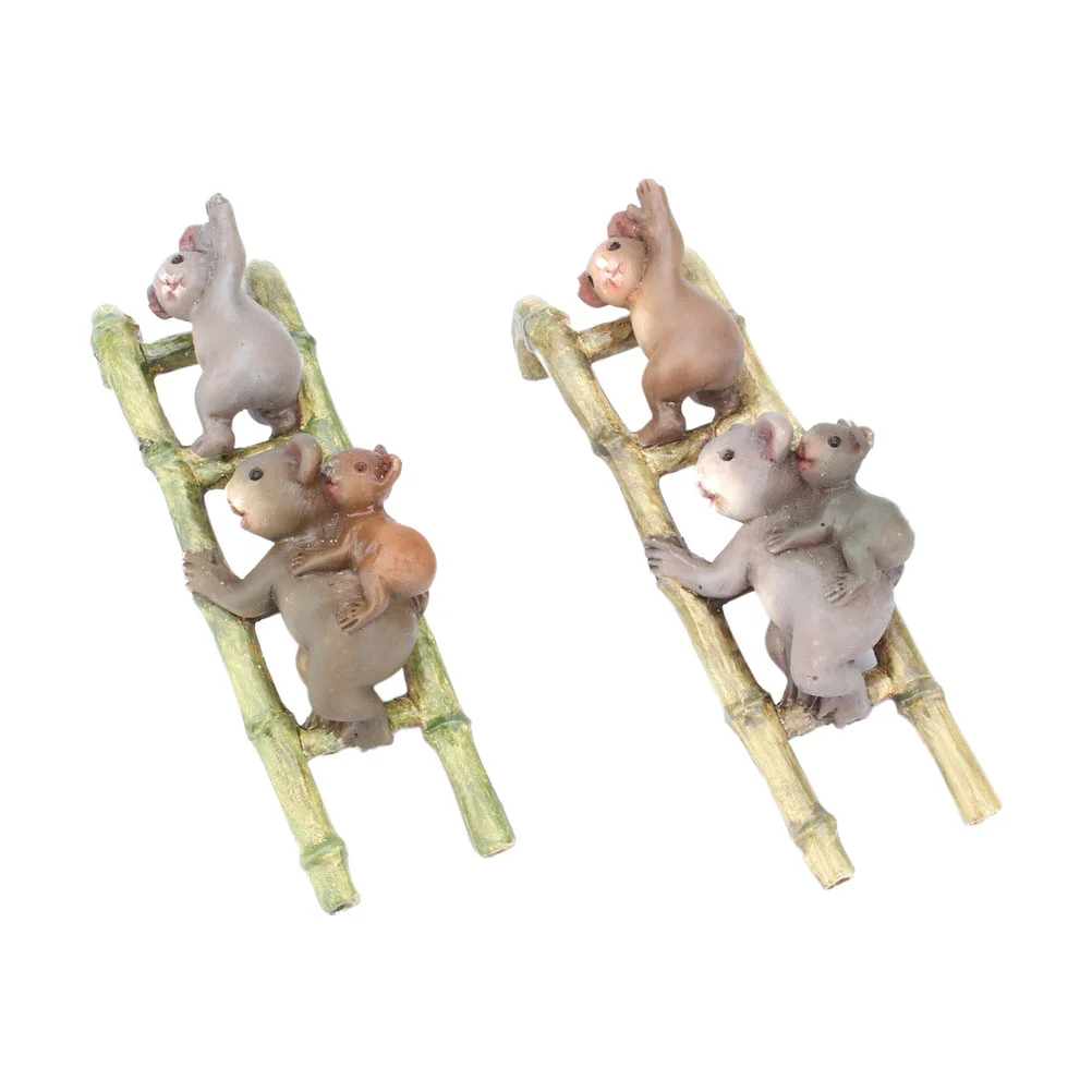 Koala Climbing Resin Statues Animals Playset Forest Decor Ladder Figure Ornament Landscape Miniature Pendants Garden Outdoor
Koala Climbing Resin Statues Animals Playset Forest Decor Ladder Figure Ornament Landscape Miniature Pendants Garden Outdoor