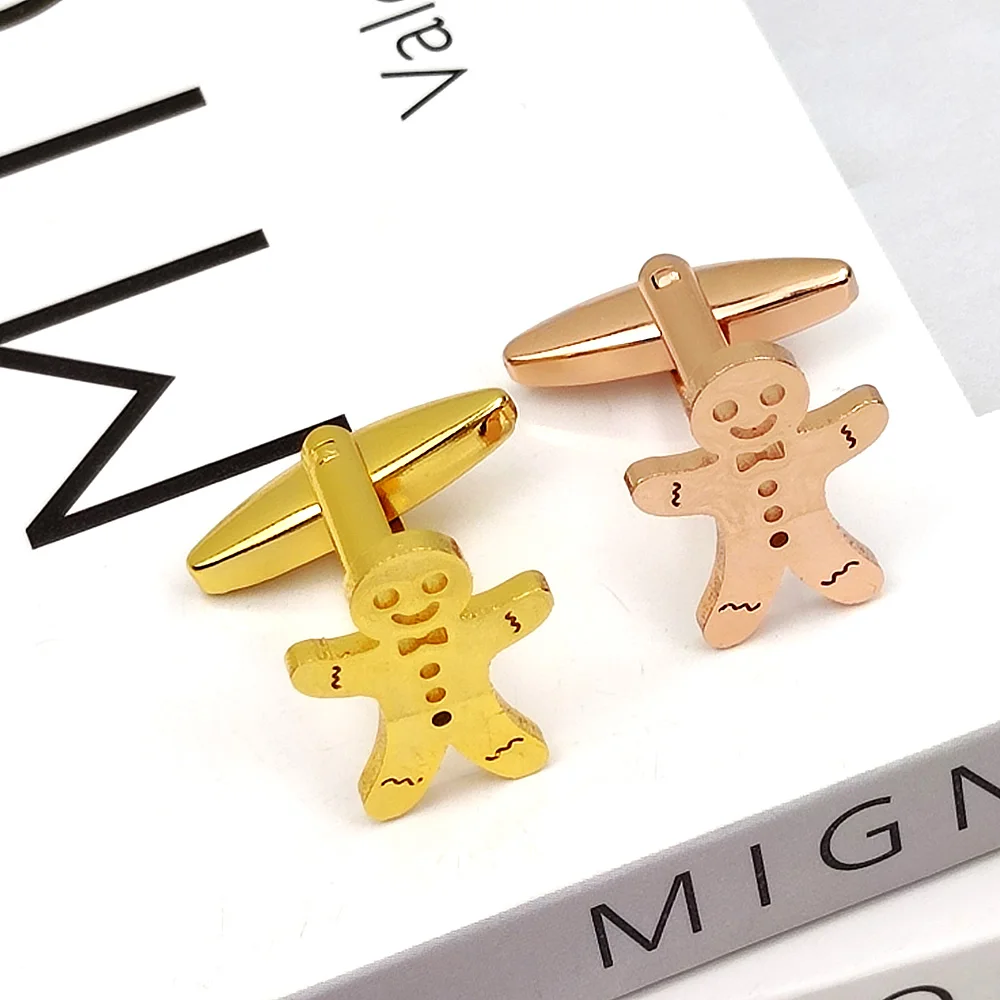 New Personalized Stainless Steel Cufflink for Men Fashion Little Boy Pattern Gold Button Gold Jewelry Gemelos Para Hombre Camisa
New Personalized Stainless Steel Cufflink for Men Fashion Little Boy Pattern Gold Button Gold Jewelry Gemelos Para Hombre Camisa