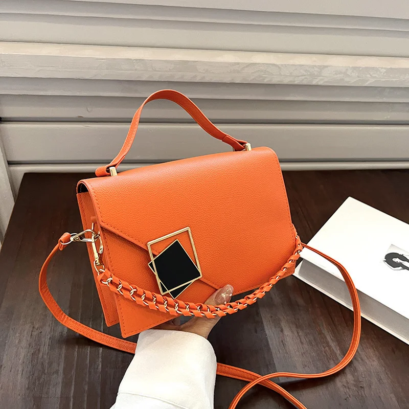 Fashion Square Shoulder Bag Chain Handle Small Handbags And Purses Designer Solid Pu Leather Crossbody Bags
Fashion Square Shoulder Bag Chain Handle Small Handbags And Purses Designer Solid Pu Leather Crossbody Bags
