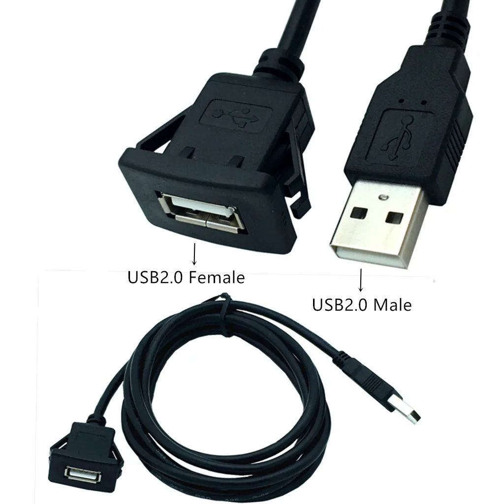 usb2.0 car dashboard extension cable USB panel waterproof cable Extension Lead For Car 1m/2m
usb2.0 car dashboard extension cable USB panel waterproof cable Extension Lead For Car 1m/2m