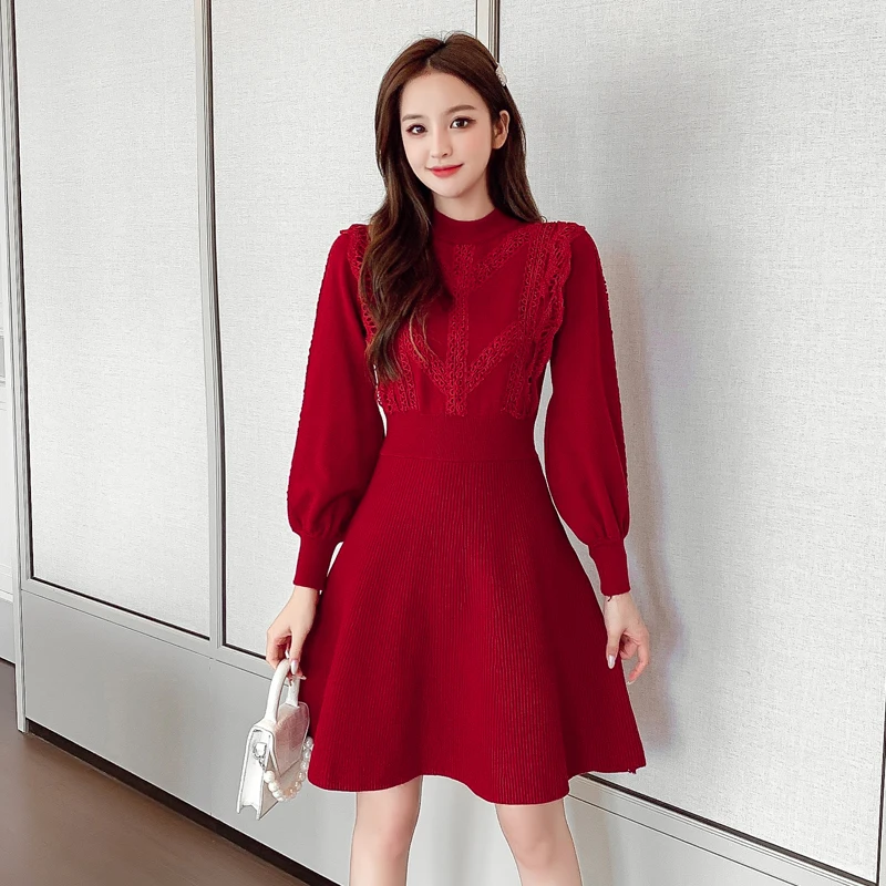 Knitted Dress 2022 New Autumn Winter Dress Women's Retro French Slim Medium Long Sweater Women's Wear Above Knee, Mini y2k robe
Knitted Dress 2022 New Autumn Winter Dress Women's Retro French Slim Medium Long Sweater Women's Wear Above Knee, Mini y2k robe