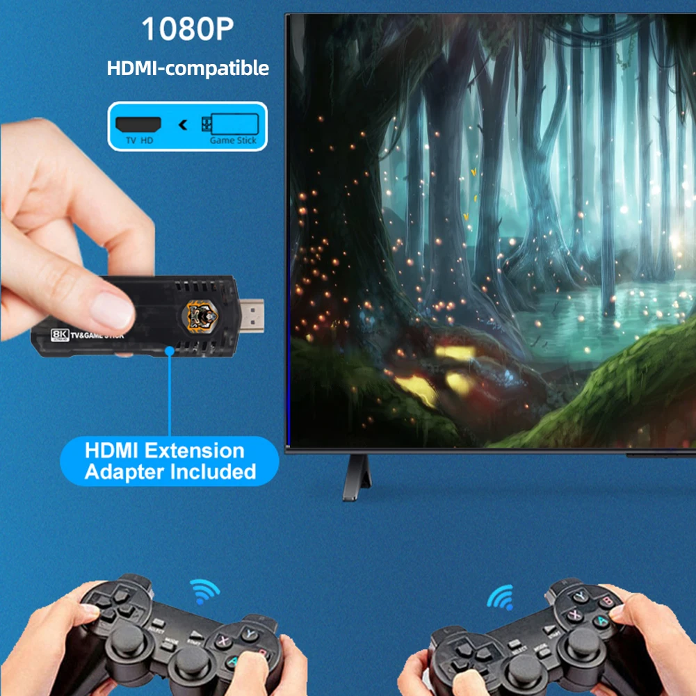 X8 Wireless Gamepad Controller HDMI-compatible HD Output Wireless Retro Game Console Micro USB 5V/1.5A for Android
X8 Wireless Gamepad Controller HDMI-compatible HD Output Wireless Retro Game Console Micro USB 5V/1.5A for Android