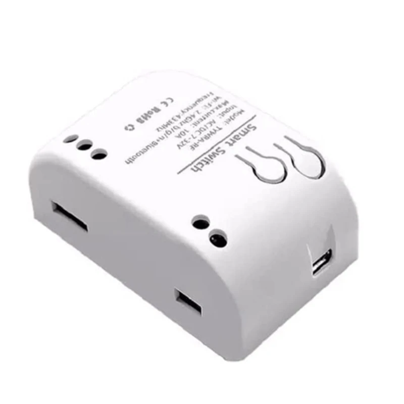 1CH RF Smart Switch 7-32V AC DC WIFI Tuya Remote Control 433 Light Switch 10A Rele Relay Self-Locking Interlock Inching
1CH RF Smart Switch 7-32V AC DC WIFI Tuya Remote Control 433 Light Switch 10A Rele Relay Self-Locking Interlock Inching