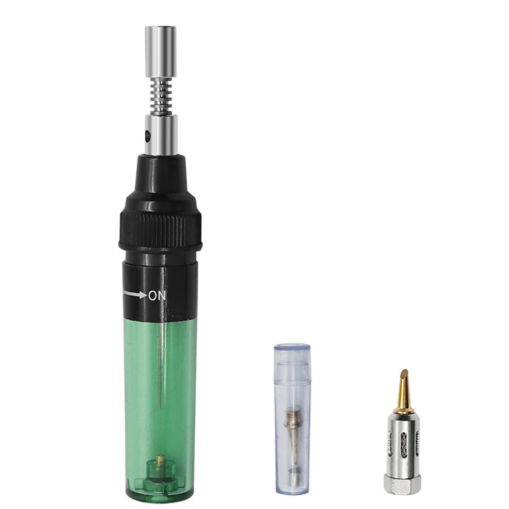 Soldering Iron Kit 1300 Celsius Pure Butane 4 In 1 Portable 8ML 13cm/5.11inch Cordless Welding Tip Gas Soldering Iron Tool
Soldering Iron Kit 1300 Celsius Pure Butane 4 In 1 Portable 8ML 13cm/5.11inch Cordless Welding Tip Gas Soldering Iron Tool