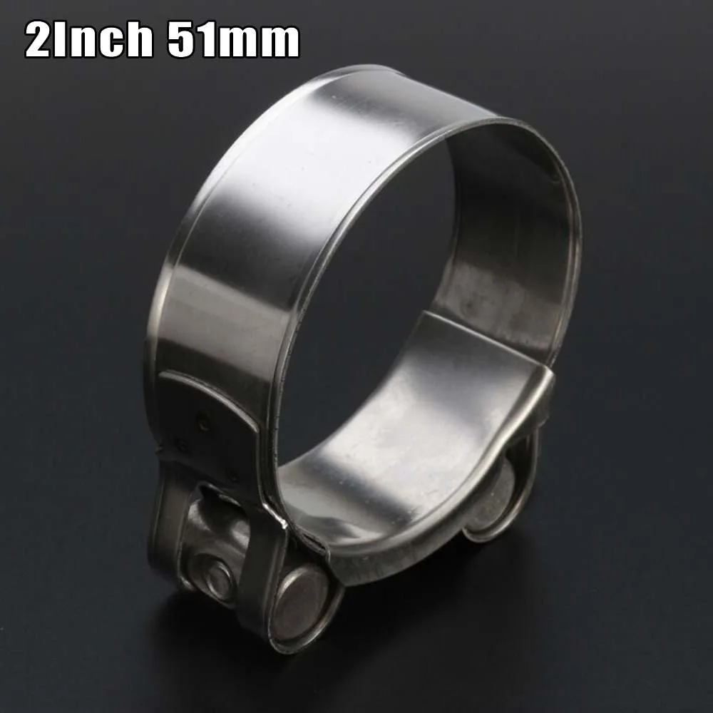Motorcycle 2In 51mm Band Exhaust Pipe Clamp Calipers Stainless Steel Universal Fixing Exhaust Pipe Clip Fittings
Motorcycle 2In 51mm Band Exhaust Pipe Clamp Calipers Stainless Steel Universal Fixing Exhaust Pipe Clip Fittings