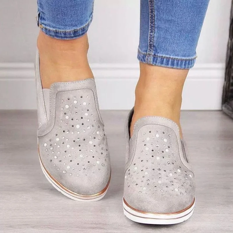 Autumn Hot Selling Women's Wedge Shoes Fashion Simple Women's Shoes Casual All-match Flat Shoes Comfortable Flat Women's Shoes
Autumn Hot Selling Women's Wedge Shoes Fashion Simple Women's Shoes Casual All-match Flat Shoes Comfortable Flat Women's Shoes