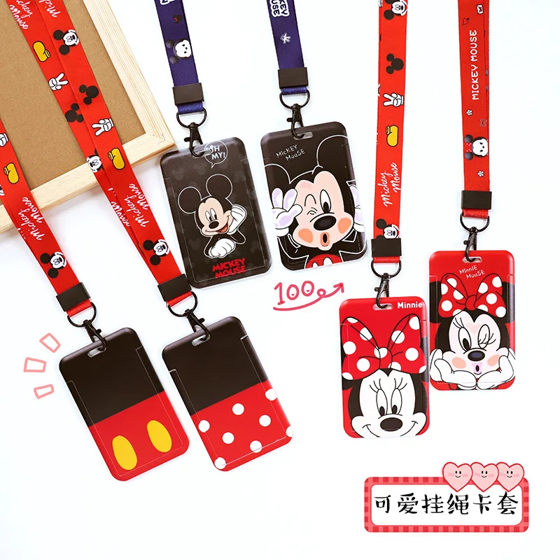 Disney Card Set ABS Student Campus Cartoon Animation Mickey Minica Bus Card Pick-up Card Access Card Creative Belt Lanyard
Disney Card Set ABS Student Campus Cartoon Animation Mickey Minica Bus Card Pick-up Card Access Card Creative Belt Lanyard