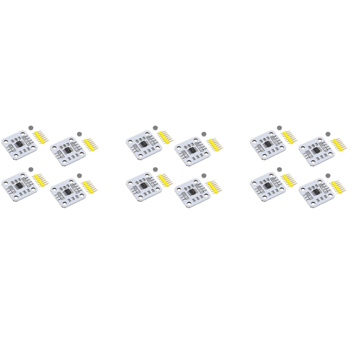 12Pcs AS5600 Magnetic Encoder Magnetic Induction Angle Measurement Sensor Module 12Bit High Precision
12Pcs AS5600 Magnetic Encoder Magnetic Induction Angle Measurement Sensor Module 12Bit High Precision