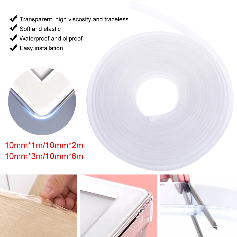 Baby Corner Protection Strip Transparent PVC Anti-bumb Table Edge Furniture Guard With Adhesive Tape Kid Safety Corner Protector
Baby Corner Protection Strip Transparent PVC Anti-bumb Table Edge Furniture Guard With Adhesive Tape Kid Safety Corner Protector