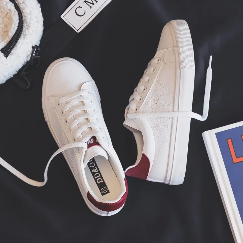 Women's Shoes New Fashion Casual Platform Soild Leather Classic Cotton Women Vulcanize Shoes Casual Lace-up White Shoes Sneakers
Women's Shoes New Fashion Casual Platform Soild Leather Classic Cotton Women Vulcanize Shoes Casual Lace-up White Shoes Sneakers